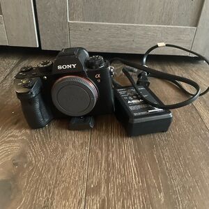 Sony Alpha a9 Digital Camera - Black and Silver